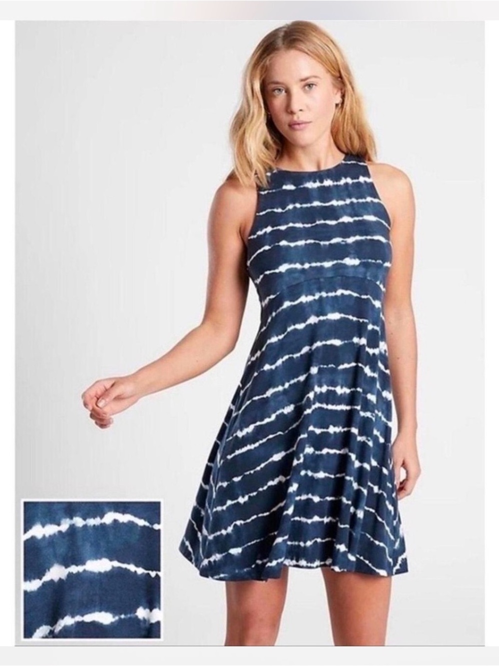 Athleta tie-dye super soft dress